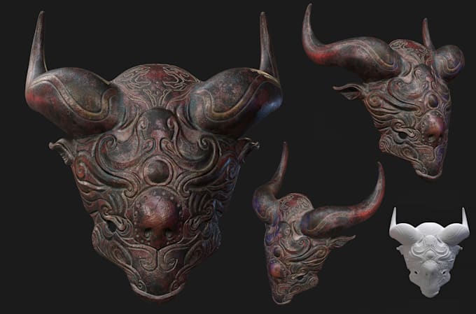 professional 3d modeling  weapon scene design