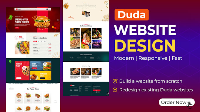 design redesign or revamp a professional duda website