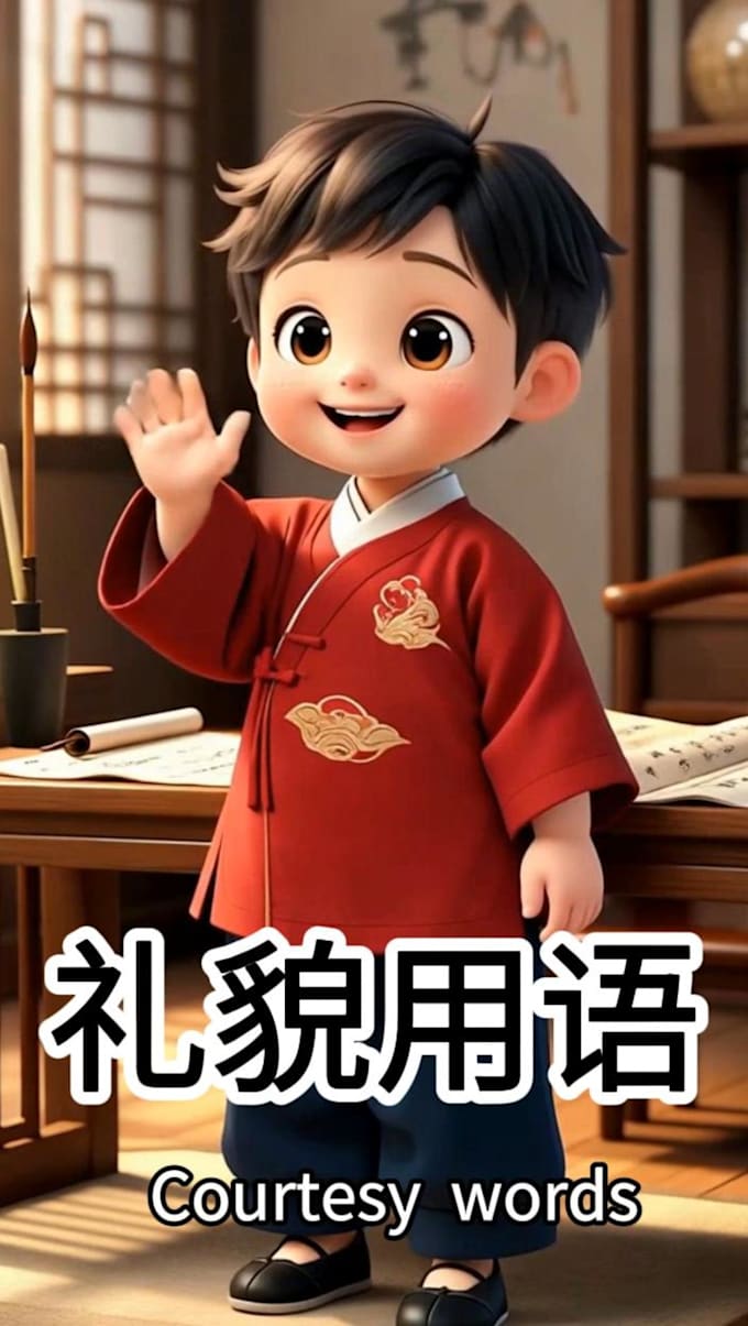 hsk1 chinese vocabulary custom animation for beginners
