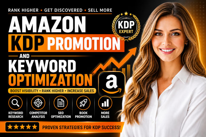 promot your amazon KDP ebook and optimize keywords