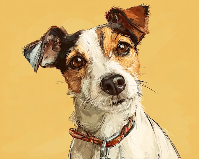 draw disney pet portrait