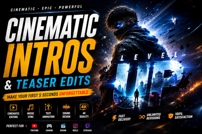 create cinematic intros and teaser edits