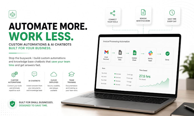 build custom ai agents, workflow automation, or knowledge base chatbots