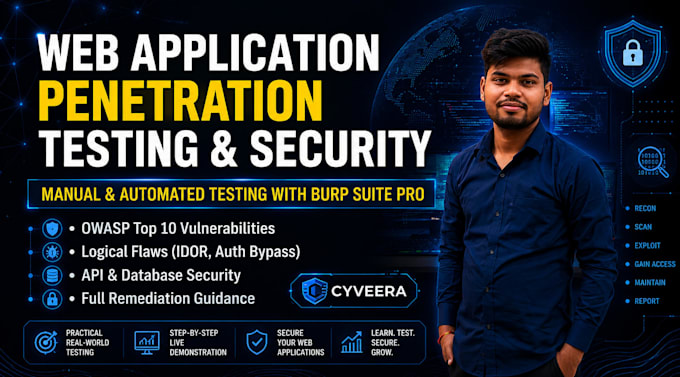 web application penetration testing and cyber security