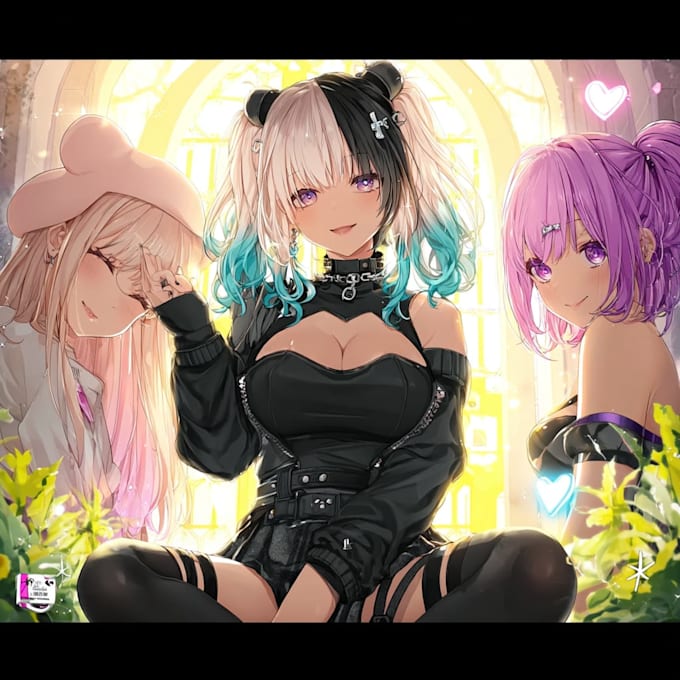 create custom anime fan art and illustrations