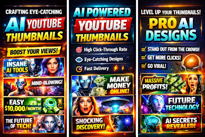 create eye catching ai youtube thumbnails