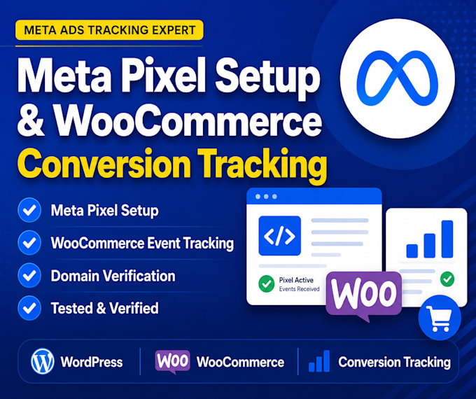 set up meta pixel and woocommerce conversion tracking