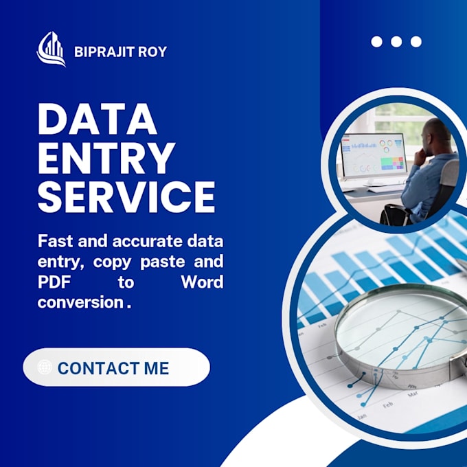do fast and accurate data entry and copy paste work