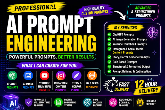 create powerful ai image prompts for chatgpt and midjourney