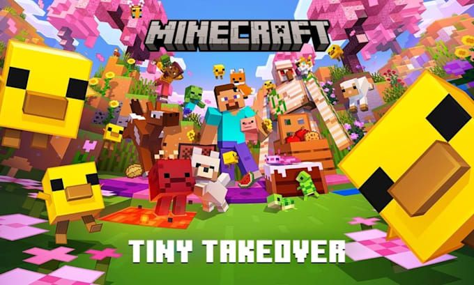 create minecraft 3d model animation hytale mod in voxel style using blockbench