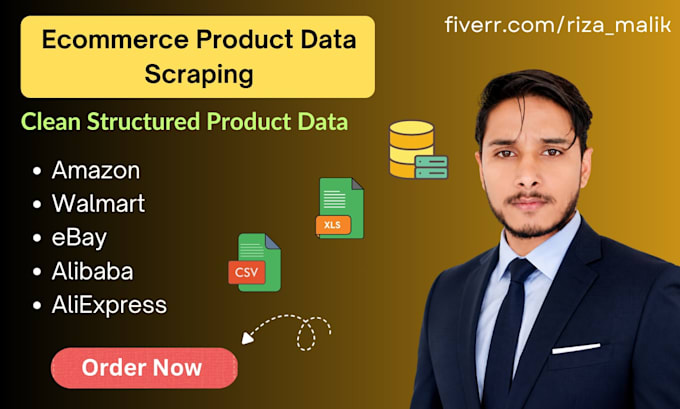 scrape and prepare product data for shopify, woocommerce and amazon stores