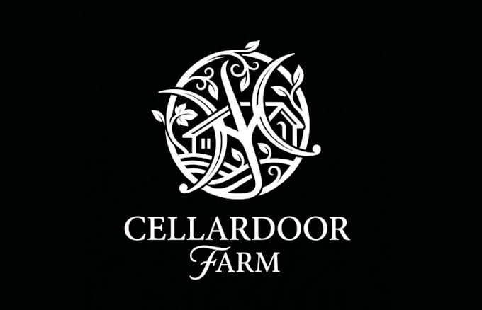 design luxury unique winery logo