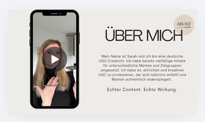 be your german ugc creator