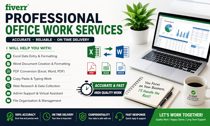 be your reliable virtual office assistant