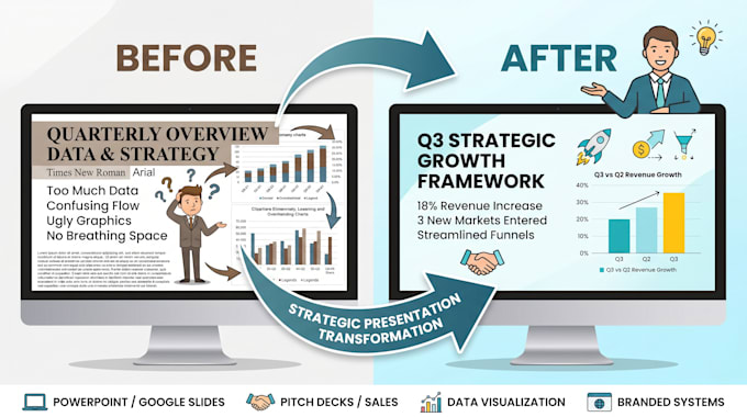 do powerpoint presentation design pitch deck presentation google slides design