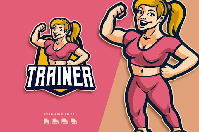 custom gaming and esports logo design with mascot style