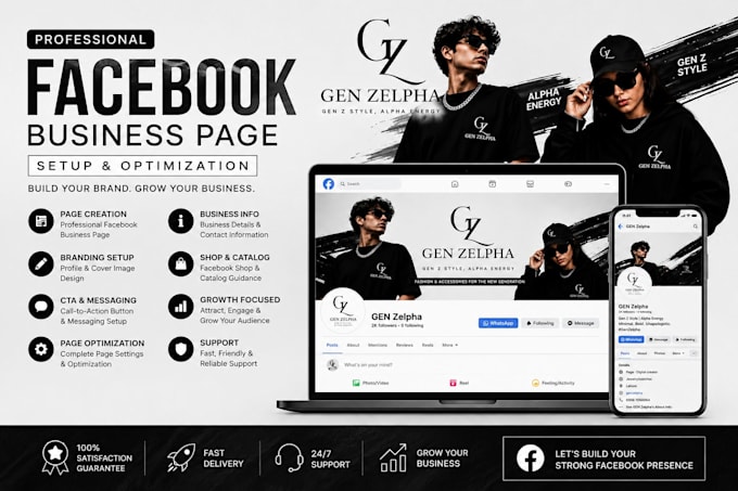 create and optimize your facebook business page professionally