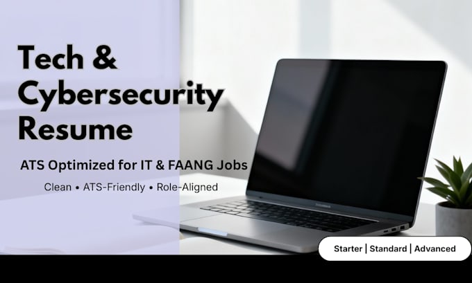 write ats tech IT software engineering and cybersecurity resume