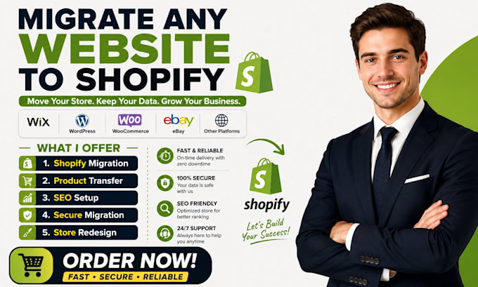 migrate wix ionos wordpress to shopify woocommerce ebay shopify store migration