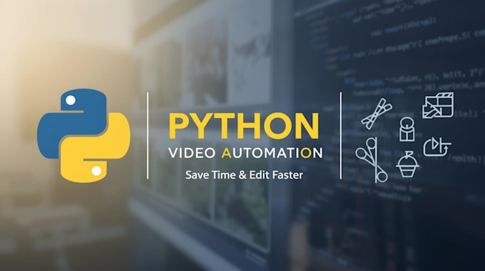 automate your video editing process using python