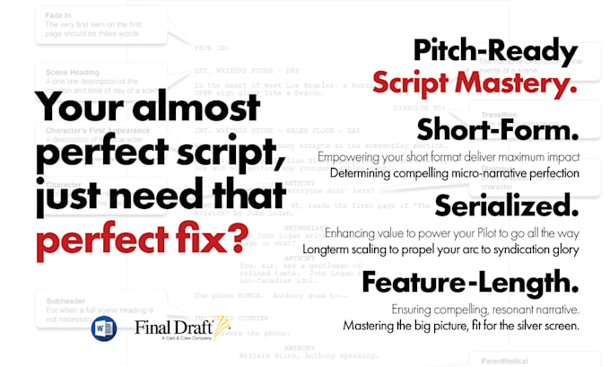 write professional hollywood script coverage for your screenplay