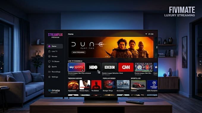 create premium white label iptv app rebrand with logo and admin panel