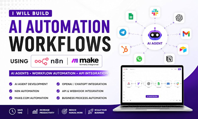 Build scalable ai automation workflows using n8n and make com by Mary ...