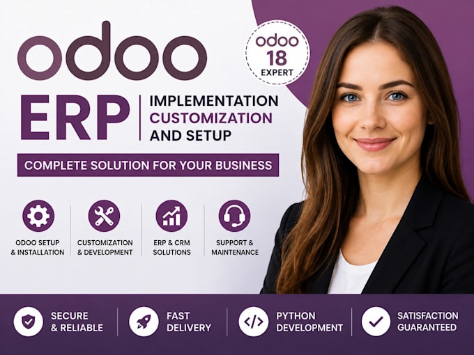 develop odoo configuration python erp implementation and customization setup