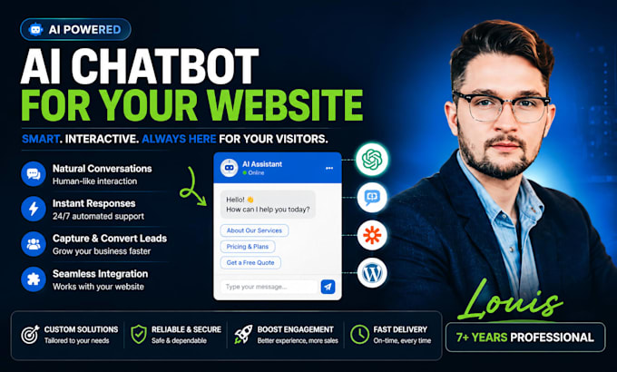 develop ai websites and ai chatbots