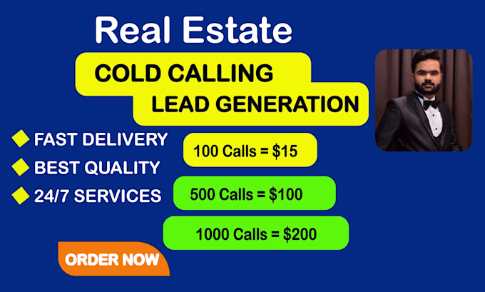 be your real estate cold caller and virtual assistant