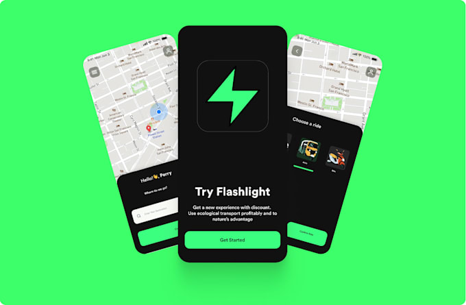 create a ride sharing transport app like uber bolt