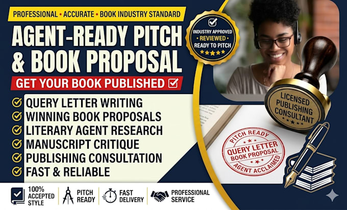 write a book proposal query letter and find literary agents