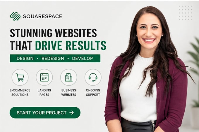 build squarespace website design, squarespace website development squarespace