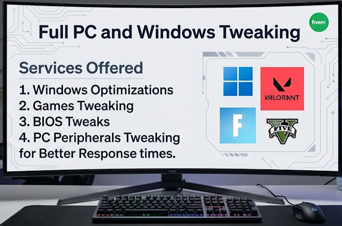 optimize, repair, tweak your PC to boost its performance