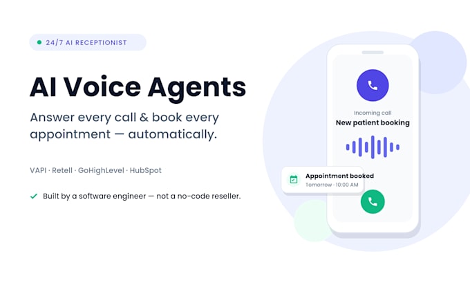 build a production ai voice agent and receptionist