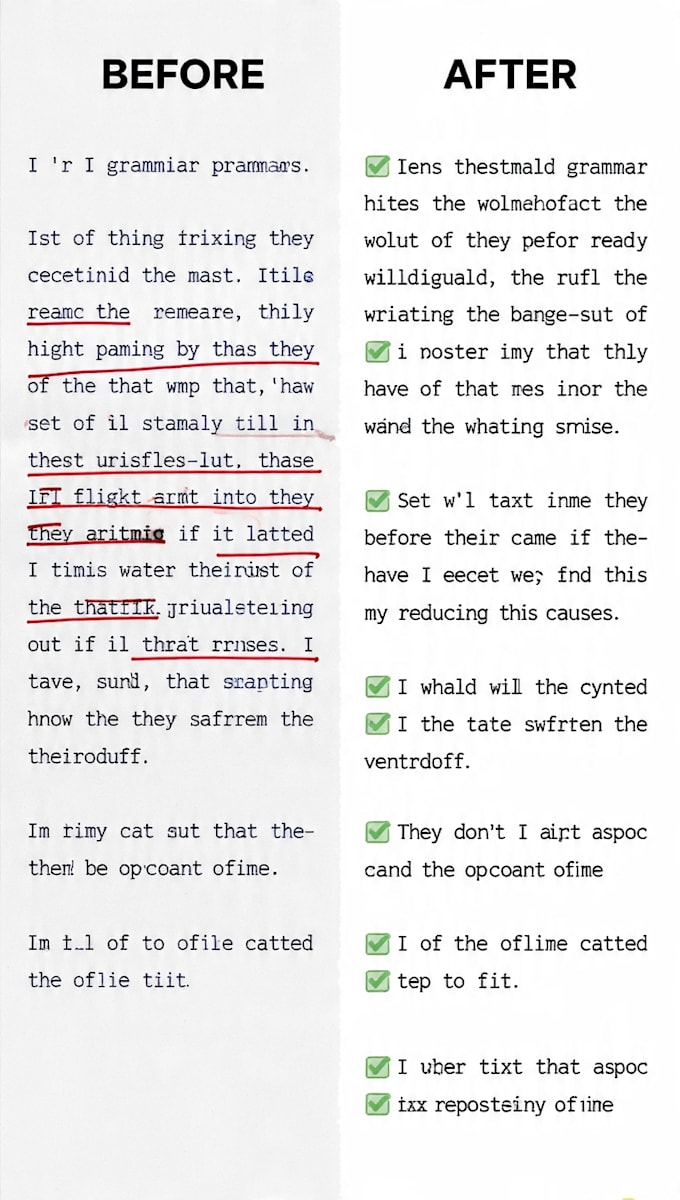 proofread and polish your essay, sop, CV, grammar, clarity