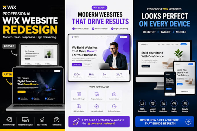 redesign your website homepage professionally