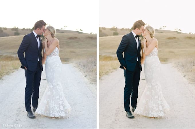 do wedding and event photo editing in lightroom