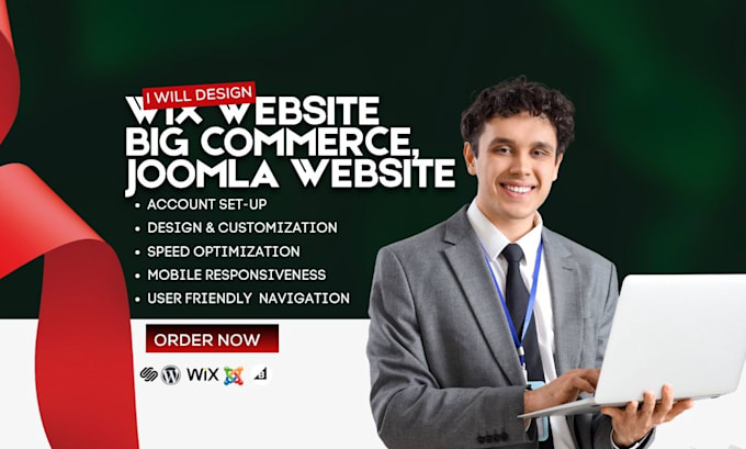 create wix website, wix landing page, wix online store, wix online booking