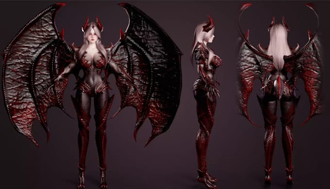 remodel 3d fantasy stylized character,modular warrior,cgi blendshapes,vrm avatar