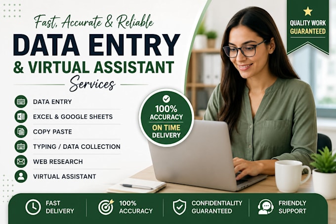 do fast and accurate data entry