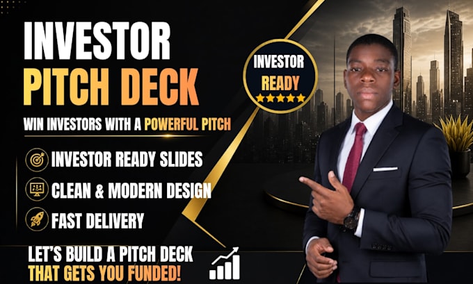 create investor ready pitch deck slides