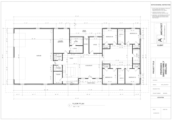 draw site plan for review and permit