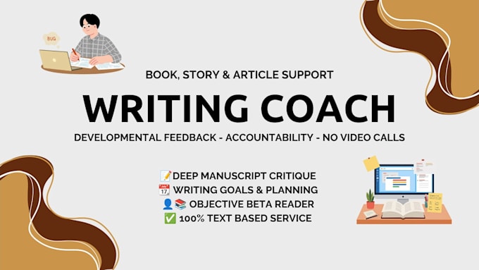 be your writing coach and accountability partner