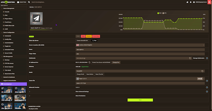 setup a minecraft server and integrate discord for you