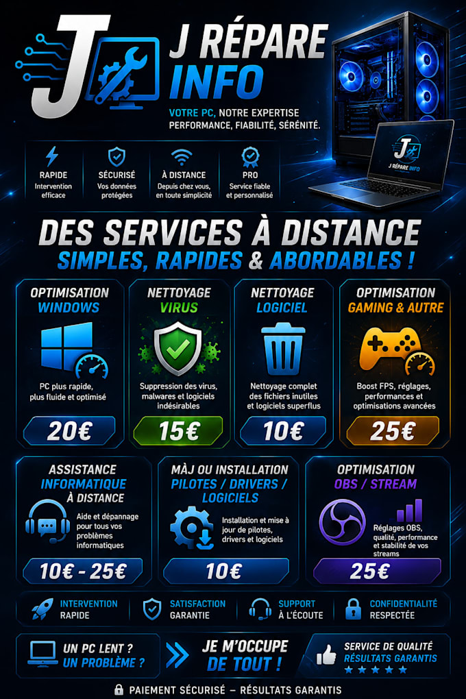 optimiser votre windows 10 ou 11 pour augmenter la fluidité