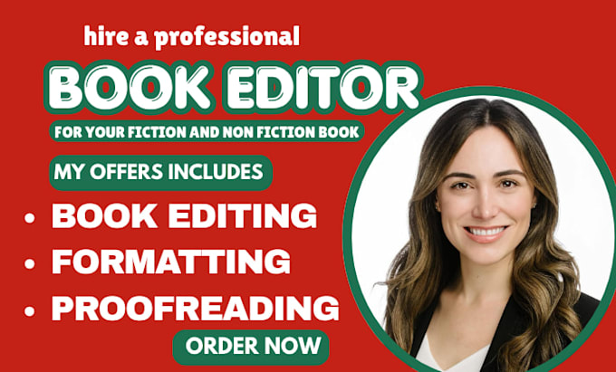be your professional developmental book editor