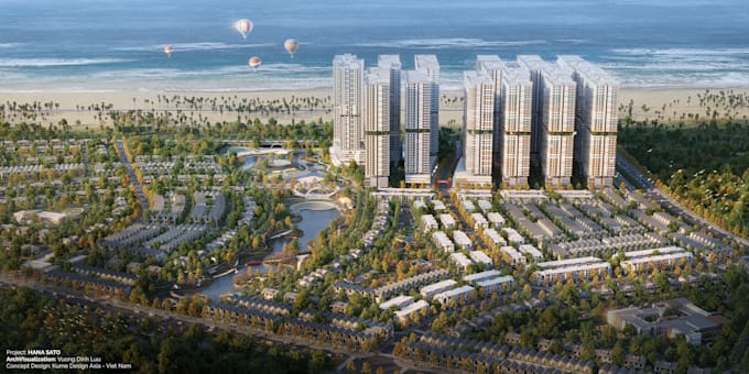 provide high quality renders complex building