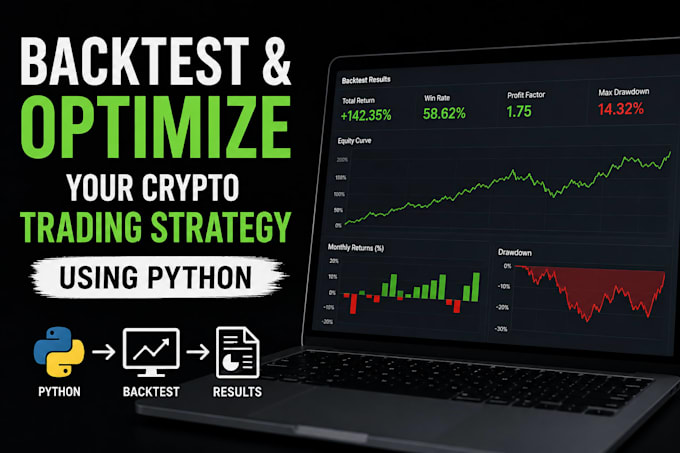backtest and optimize your crypto trading strategy using python