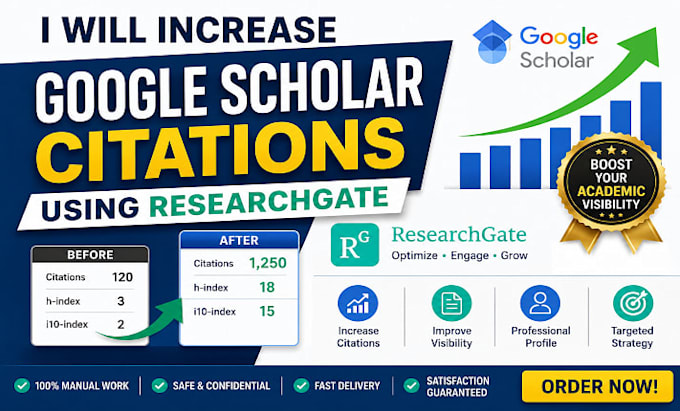 increase google scholar backdate current citation using researchgate